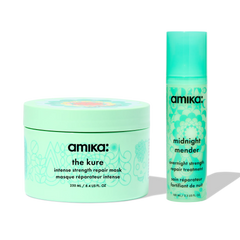 the comeback crew strengthening repair hair mask + treatment duo