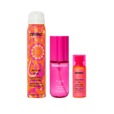 refresh, prep + mist set amika:aura hair + body mist, perk up plus dry shampoo, superfruit star styling oil
