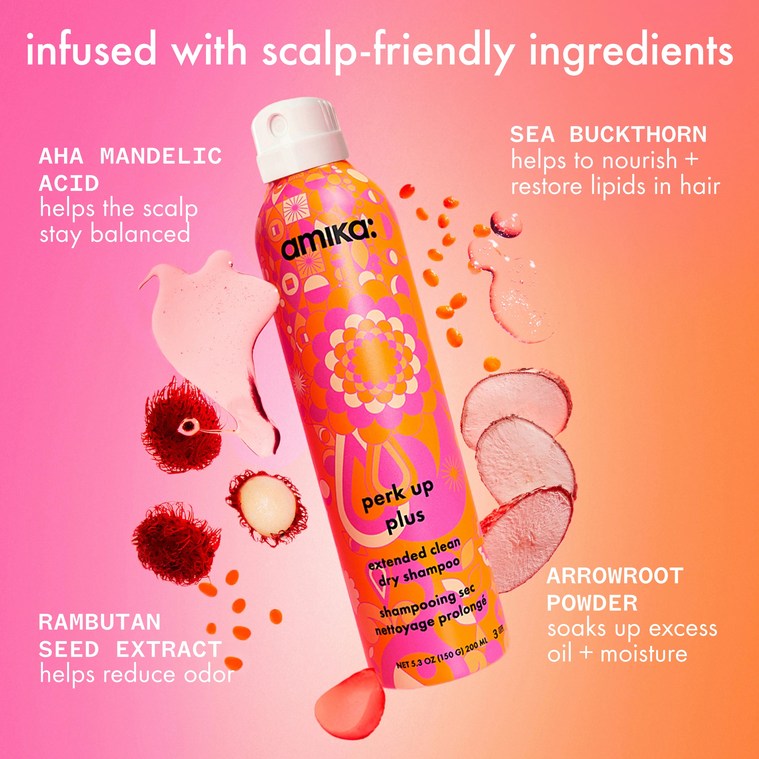 perk up plus extended clean dry shampoo (perk up plus) - 9.5 oz / 358 ml