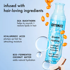 dream routine overnight hydrating hair mask