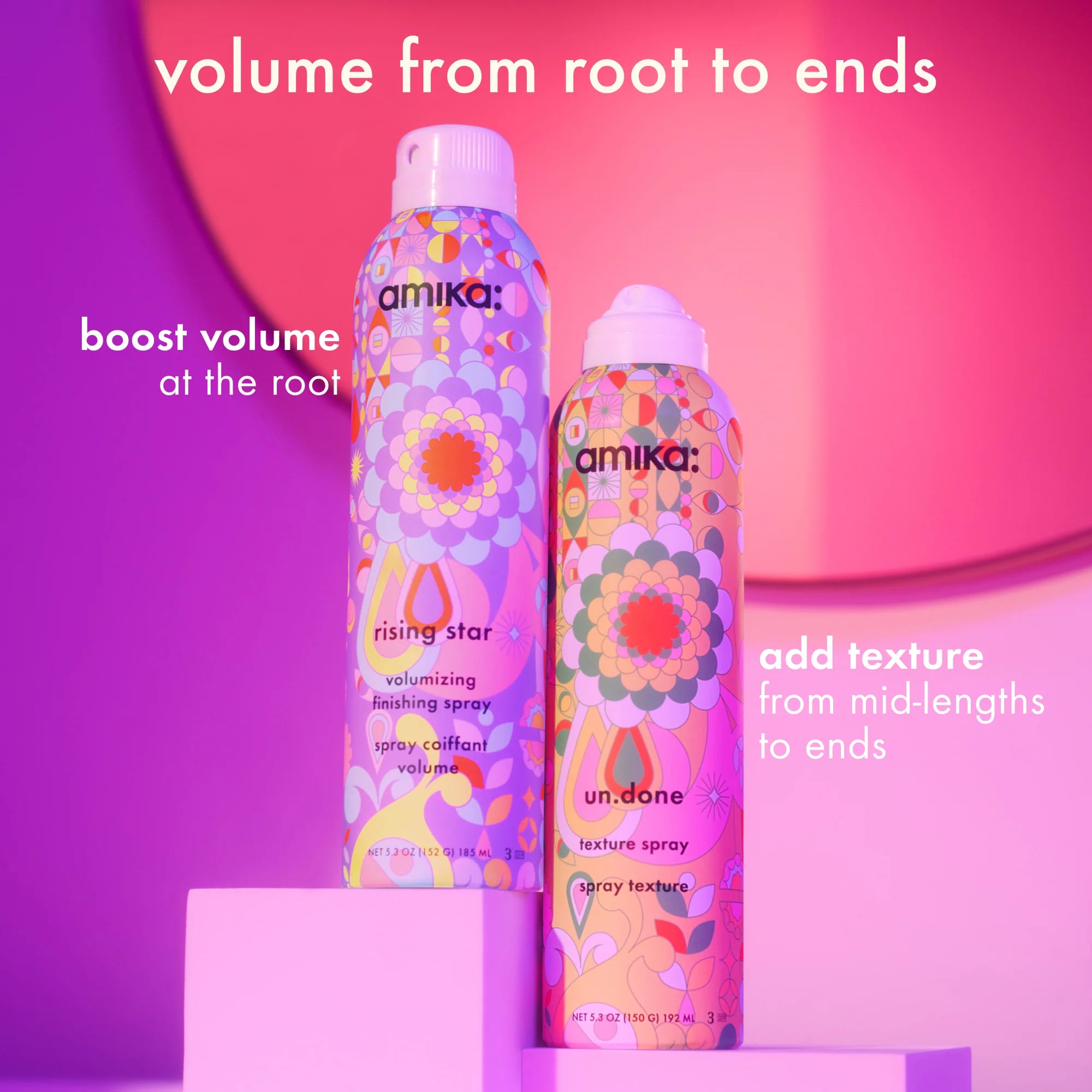 rising star volumizing finishing spray - 5.3 oz / 185 ml