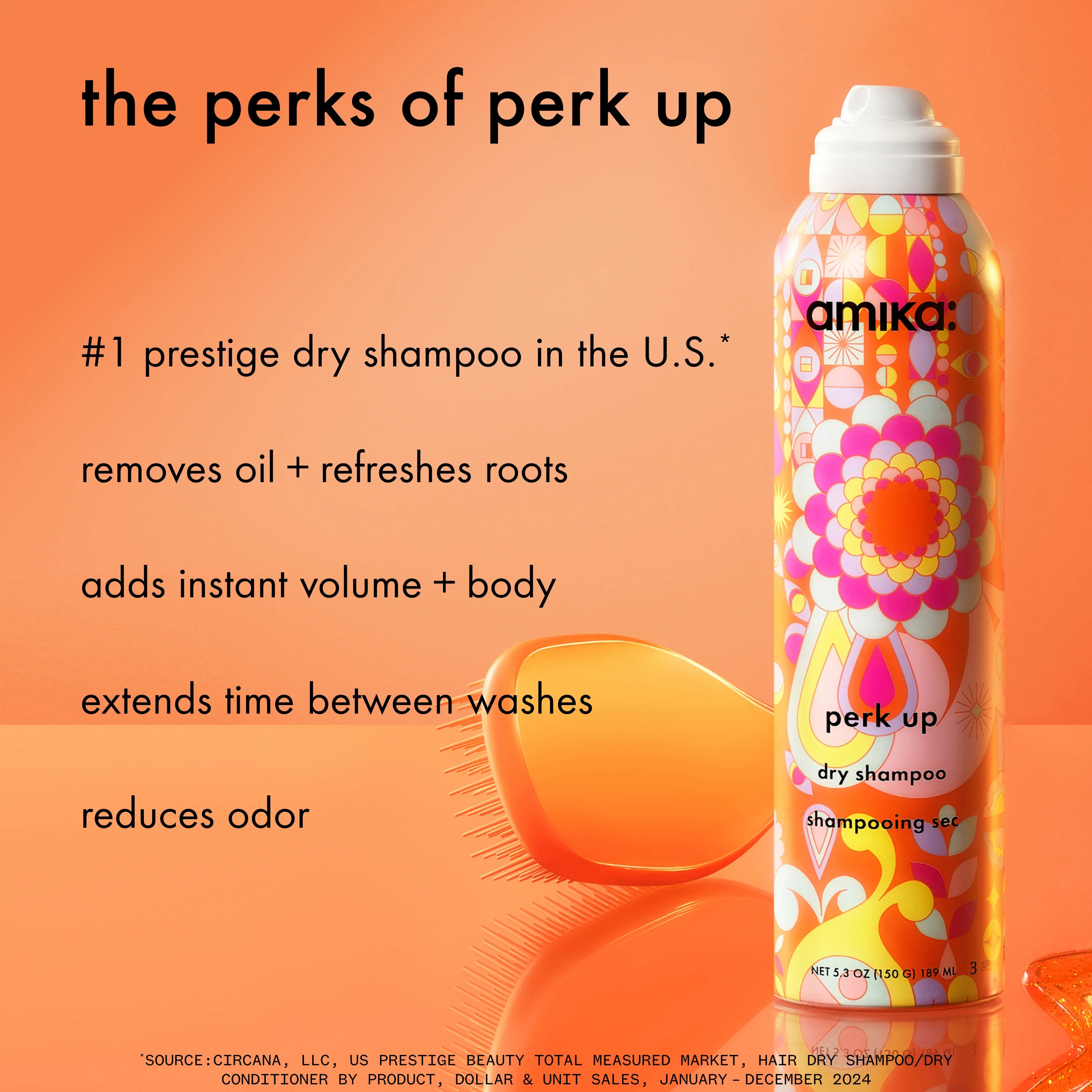 perk up dry shampoo (perk up original) - 5.3 oz / 189 ml