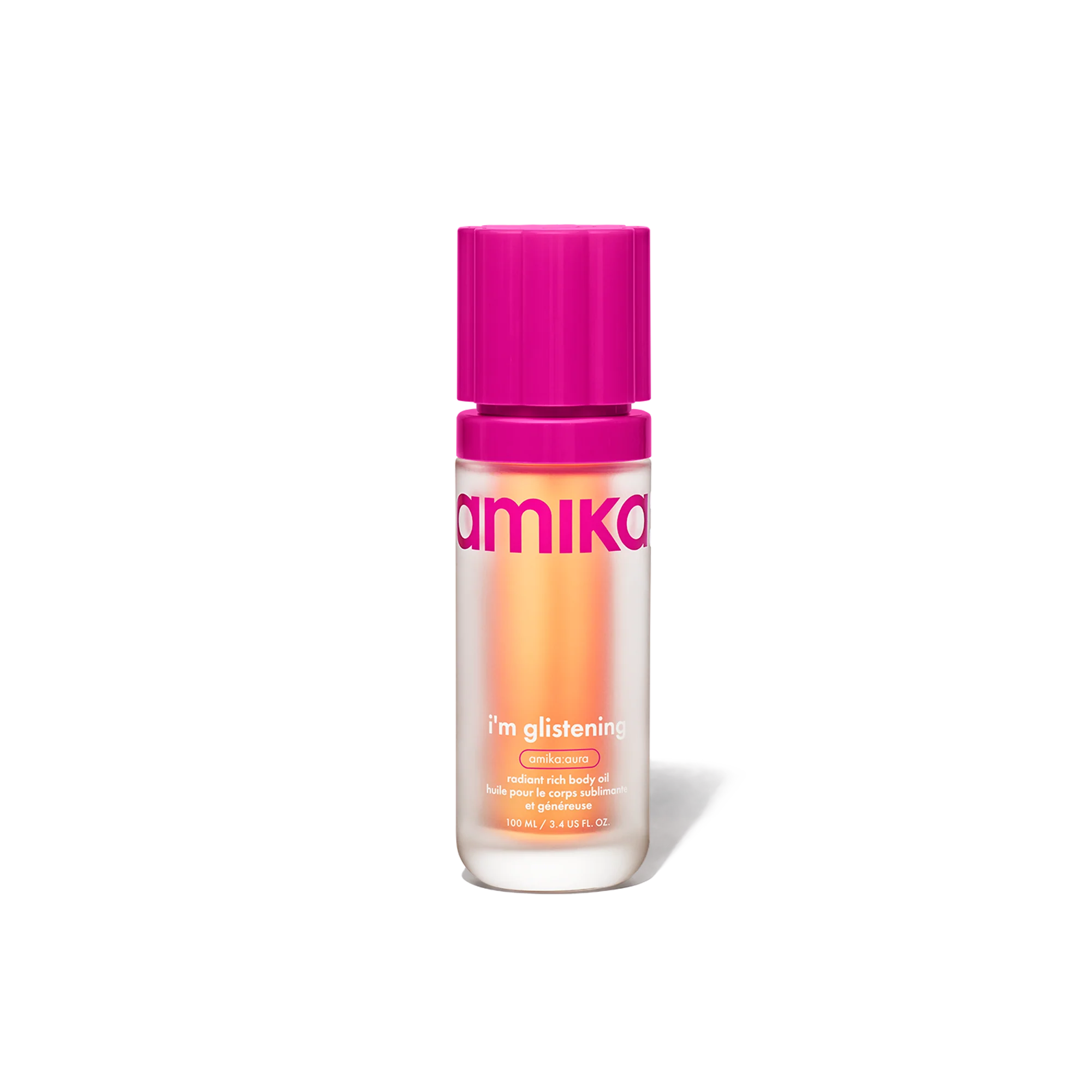 i'm glistening radiant rich body oil