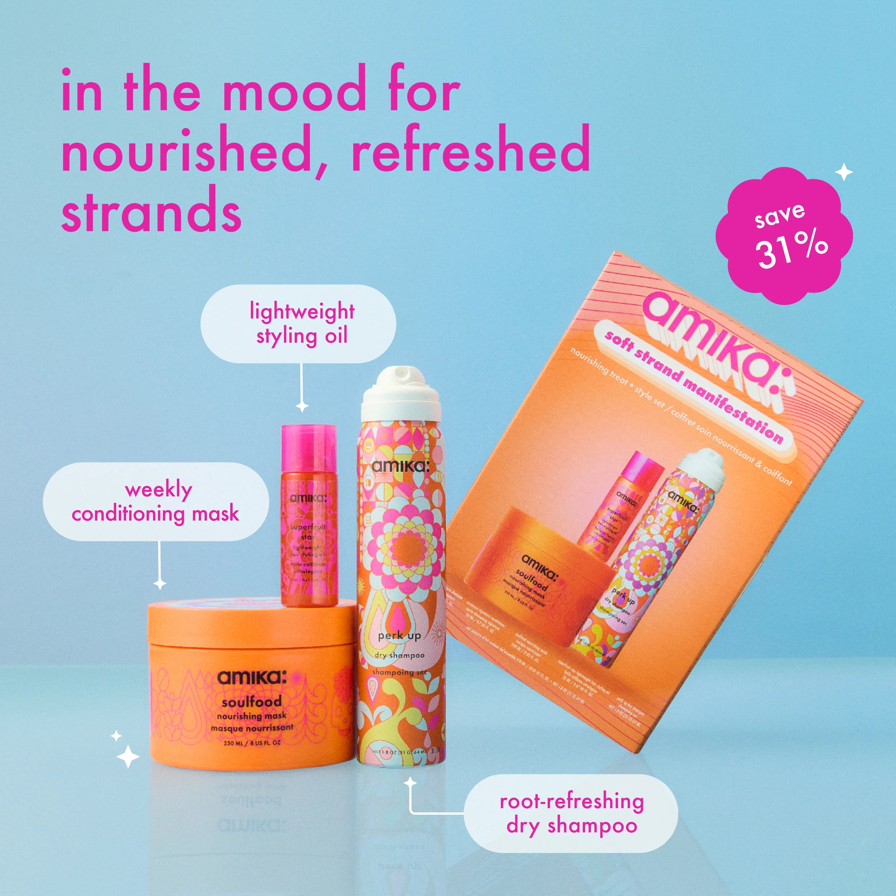 soft strand manifestation nourishing treat + style set