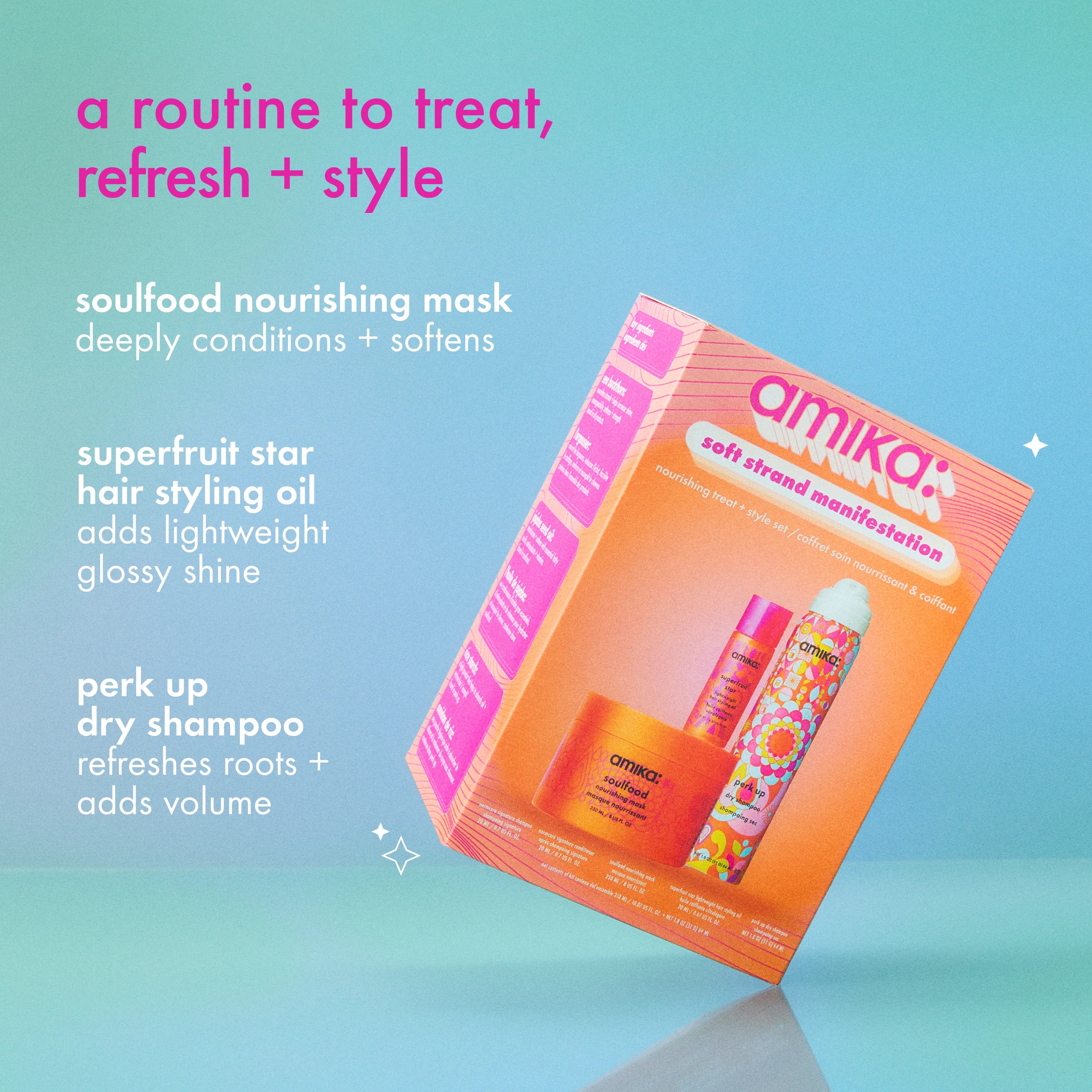 soft strand manifestation nourishing treat + style set