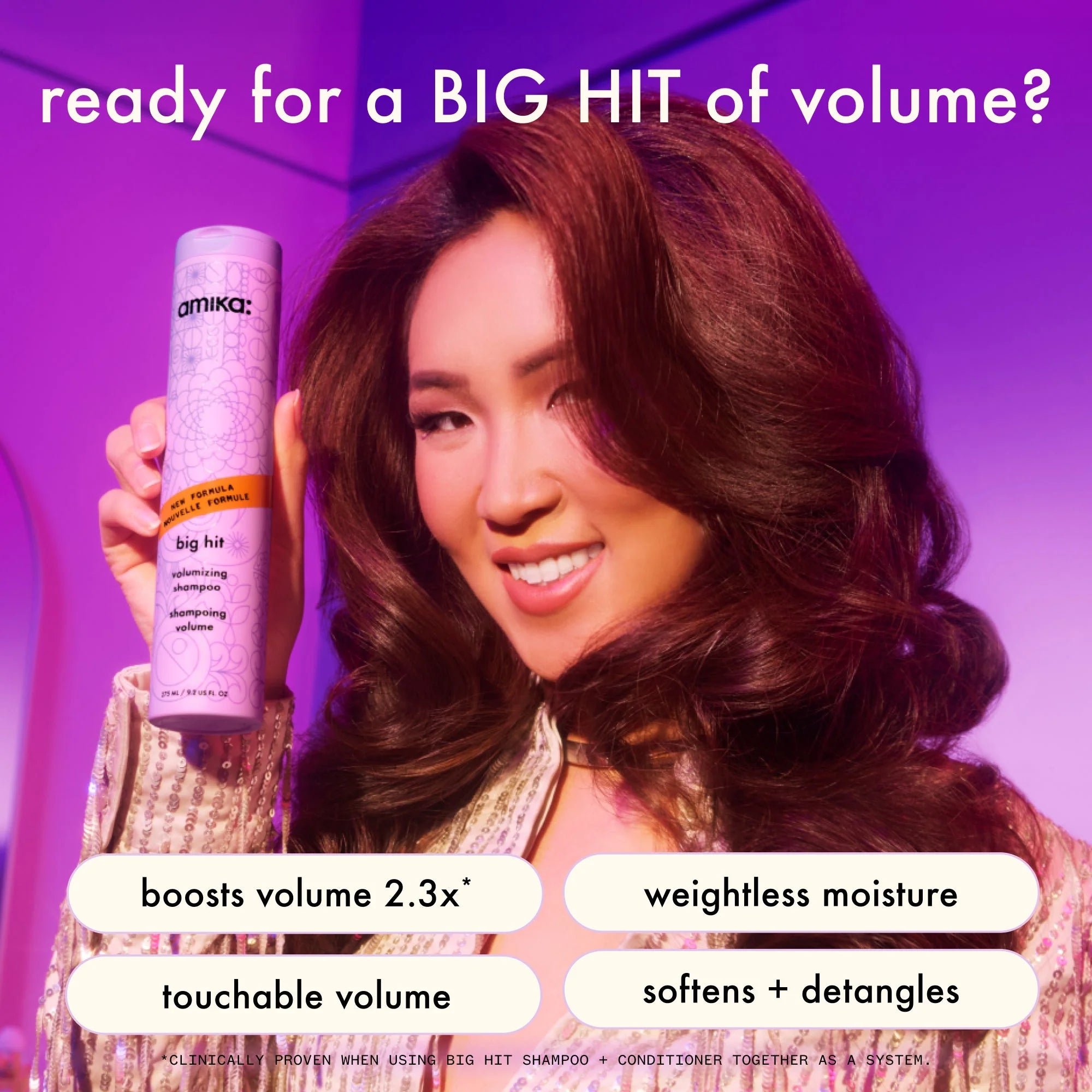 big hit volumizing conditioner - 9.2 oz / 275 ml