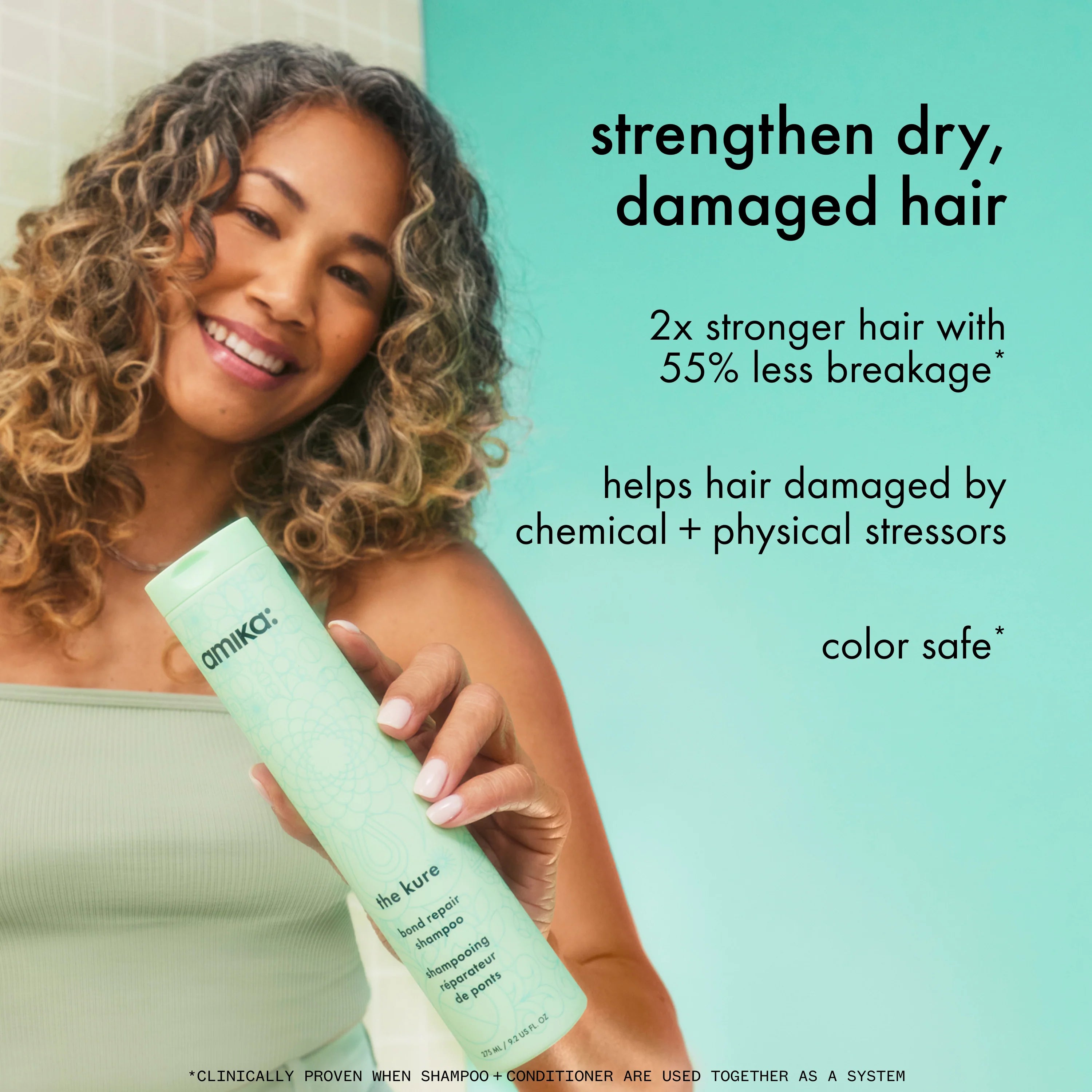 mane menders strength repair wash + care set